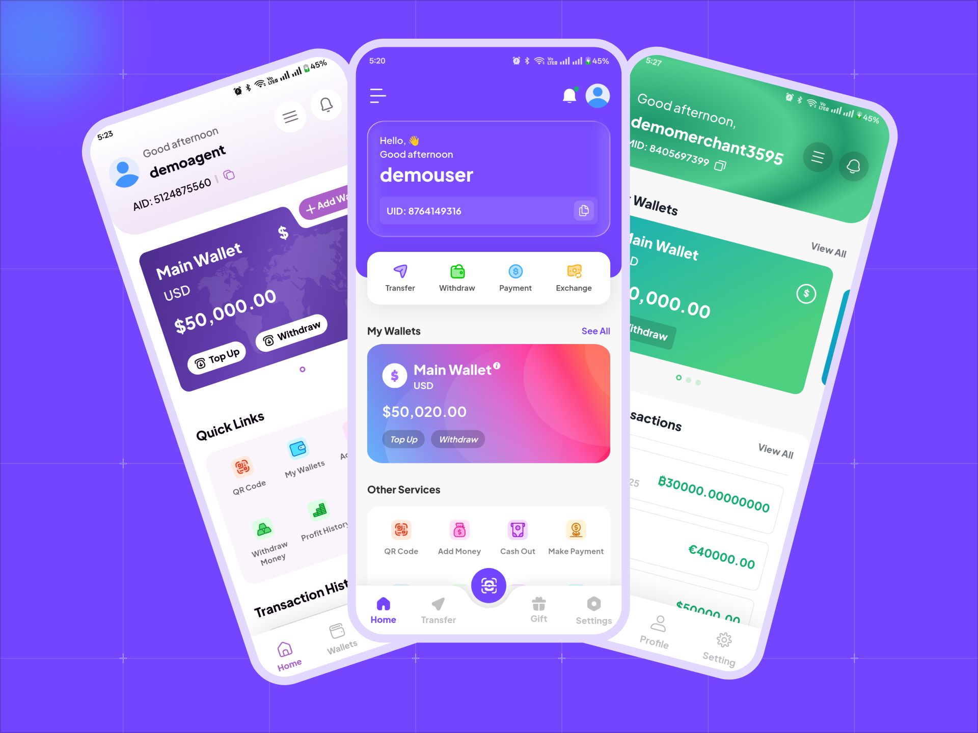 Qunzo | Customer, Agent & Merchant Apps